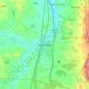 Penkridge topographic map, elevation, terrain