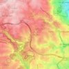 Résidence Palmira topographic map, elevation, terrain