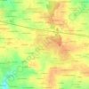 Mondron topographic map, elevation, terrain