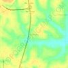 Wonorejo topographic map, elevation, terrain