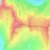 Hochtor topographic map, elevation, terrain