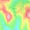 Cairnwell Pass topographic map, elevation, terrain