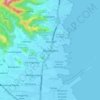 Bojonegara topographic map, elevation, terrain