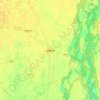 Gaibandha topographic map, elevation, terrain