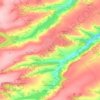 Kula topographic map, elevation, terrain