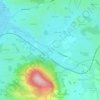 Irrsdorf topographic map, elevation, terrain