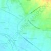 Kedungdowo topographic map, elevation, terrain