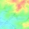 Boutrit topographic map, elevation, terrain