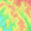 Sherwood Forest topographic map, elevation, terrain