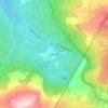 Teveldalen topographic map, elevation, terrain