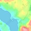Tighnafiline topographic map, elevation, terrain