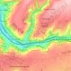 Browns Hill topographic map, elevation, terrain