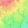 Bareng topographic map, elevation, terrain