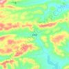 Xinpu topographic map, elevation, terrain