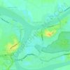 Alai topographic map, elevation, terrain