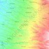 Jumantono topographic map, elevation, terrain