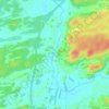 Södra Härene topographic map, elevation, terrain