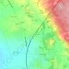 Bökesliden topographic map, elevation, terrain