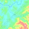 Mong Long topographic map, elevation, terrain