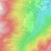 Callagnolo topographic map, elevation, terrain