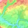 Happenweiler topographic map, elevation, terrain