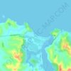 Taipa topographic map, elevation, terrain