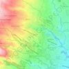 Kunci topographic map, elevation, terrain