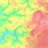 Cross Lanes topographic map, elevation, terrain