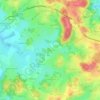 Le Drut topographic map, elevation, terrain