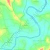 Hebbale topographic map, elevation, terrain