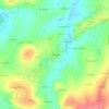 Le Breuillat topographic map, elevation, terrain