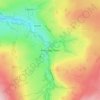 Allendale Town topographic map, elevation, terrain