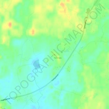 Murtomäki topographic map, elevation, terrain