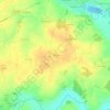 Ludon topographic map, elevation, terrain