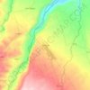 Ventura topographic map, elevation, terrain