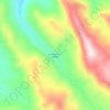 Ait Boudar topographic map, elevation, terrain