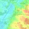 Gnissau topographic map, elevation, terrain
