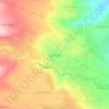 Panongan topographic map, elevation, terrain