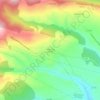 Rabanal del Camino topographic map, elevation, terrain