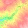 Kanoneiland topographic map, elevation, terrain