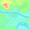 Long Hubung topographic map, elevation, terrain