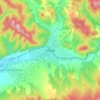 Snina topographic map, elevation, terrain