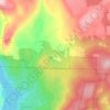 Camp Spruce Hill topographic map, elevation, terrain