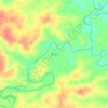 Bune topographic map, elevation, terrain