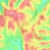 Khallet Afana topographic map, elevation, terrain