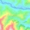 Solpa bhanjyang topographic map, elevation, terrain