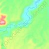 Alahan Nan Tigo topographic map, elevation, terrain