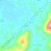 Sangalla topographic map, elevation, terrain