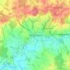 Bucks Green topographic map, elevation, terrain