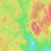 Falkaberget topographic map, elevation, terrain